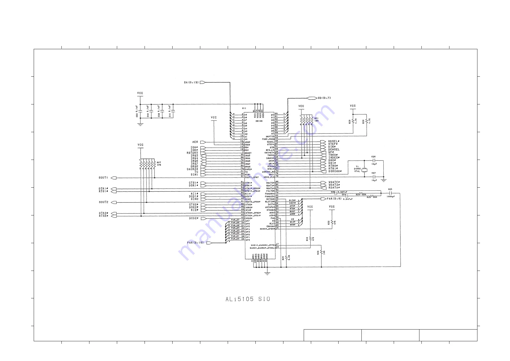 Casio SA-5000 Service Manual Download Page 70