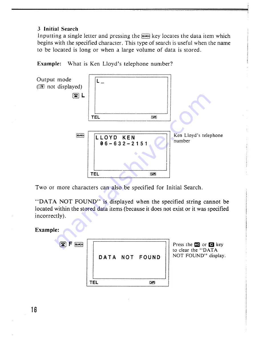 Casio SF-4000 Operation Manual Download Page 17