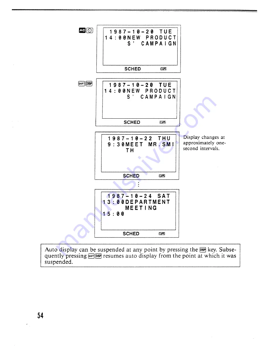 Casio SF-4000 Operation Manual Download Page 55