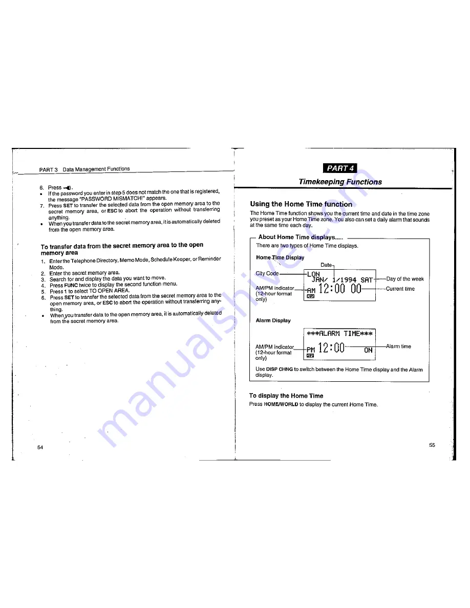 Casio SF-4300B Owner'S Manual Download Page 29