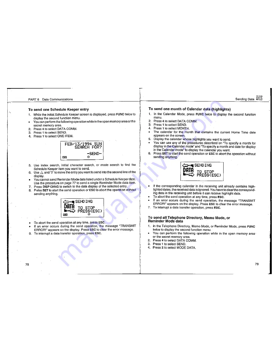 Casio SF-4300B Owner'S Manual Download Page 41