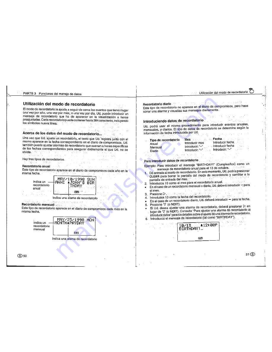 Casio SF-4700L User Manual Download Page 72