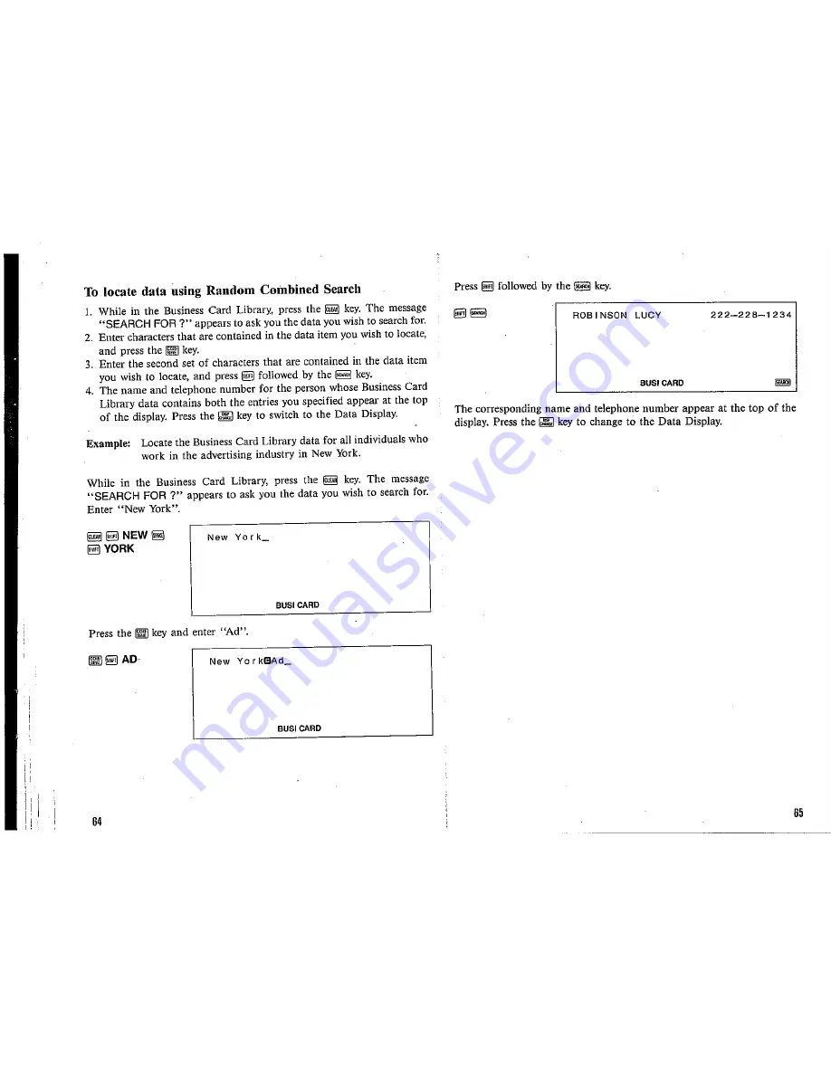 Casio SF-8000 Owner'S Manual Download Page 34