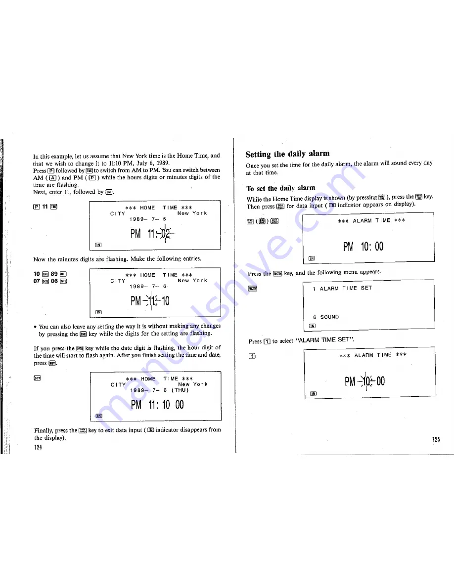 Casio SF-8000 Owner'S Manual Download Page 64