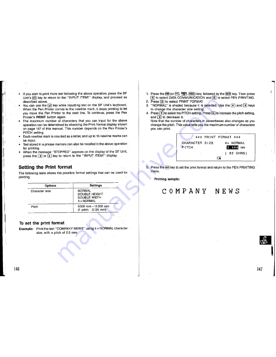 Casio SF-9300 Owner'S Manual Download Page 75