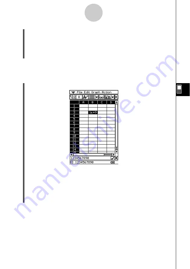 Casio Spreadsheet Application User Manual Download Page 52