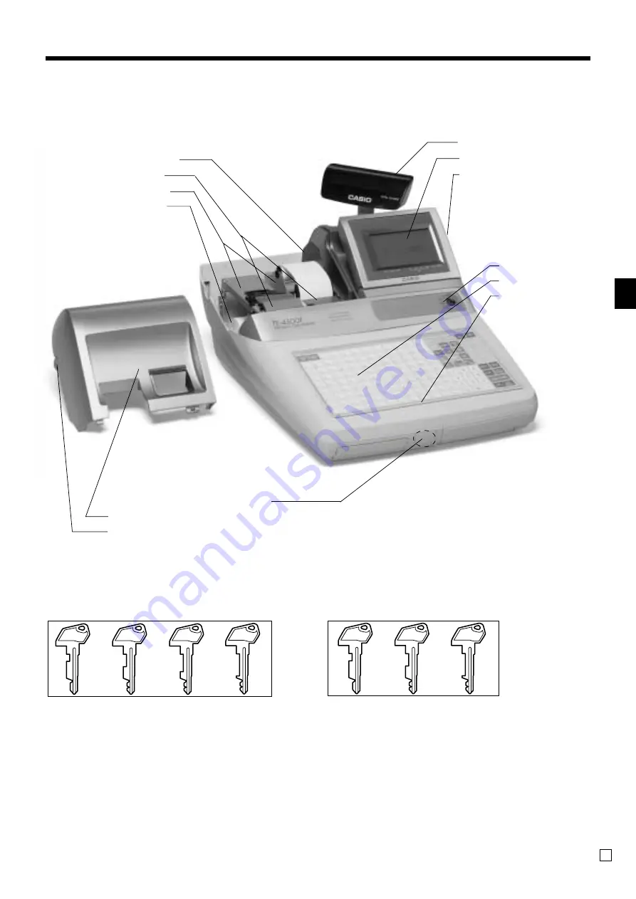 Casio TE-4000F Series User Manual Download Page 17