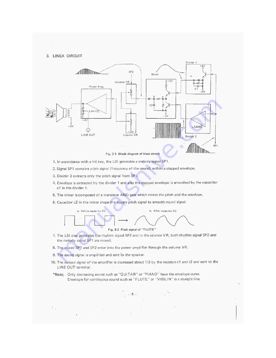 Casio VL-Tone VL-1 Service Manual Download Page 4