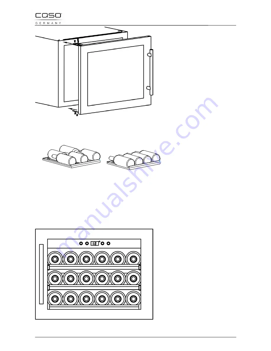 Caso WineSafe 18EB Operating Manual Download Page 19