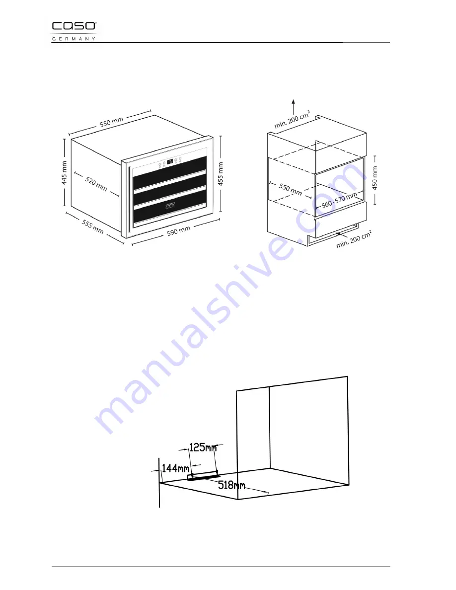 Caso WineSafe 18EB Operating Manual Download Page 66