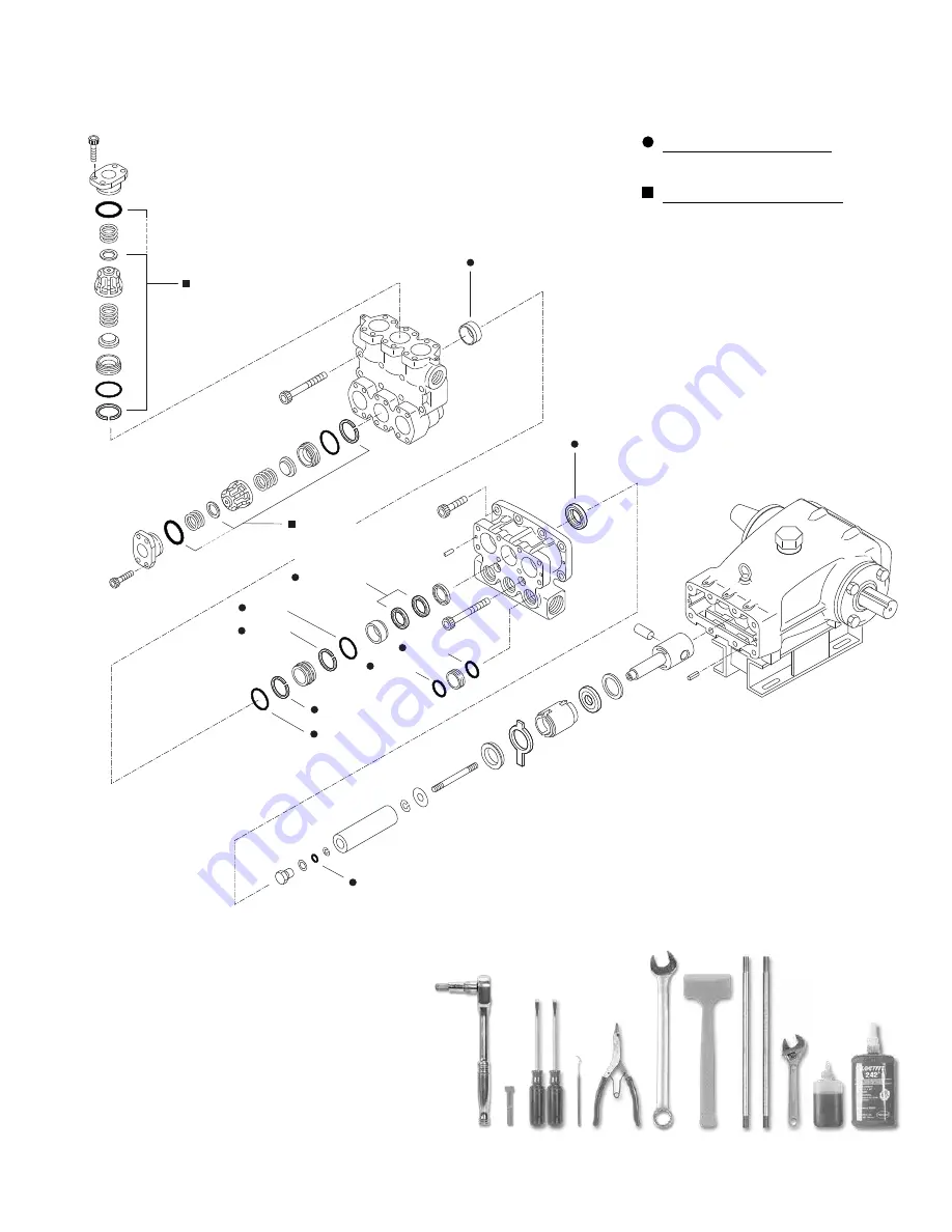 CAT Pumps 67070 Service Manual Download Page 7