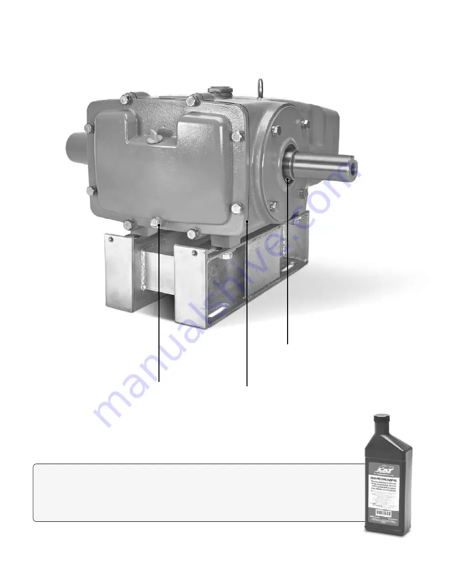 CAT Pumps 67070 Service Manual Download Page 21