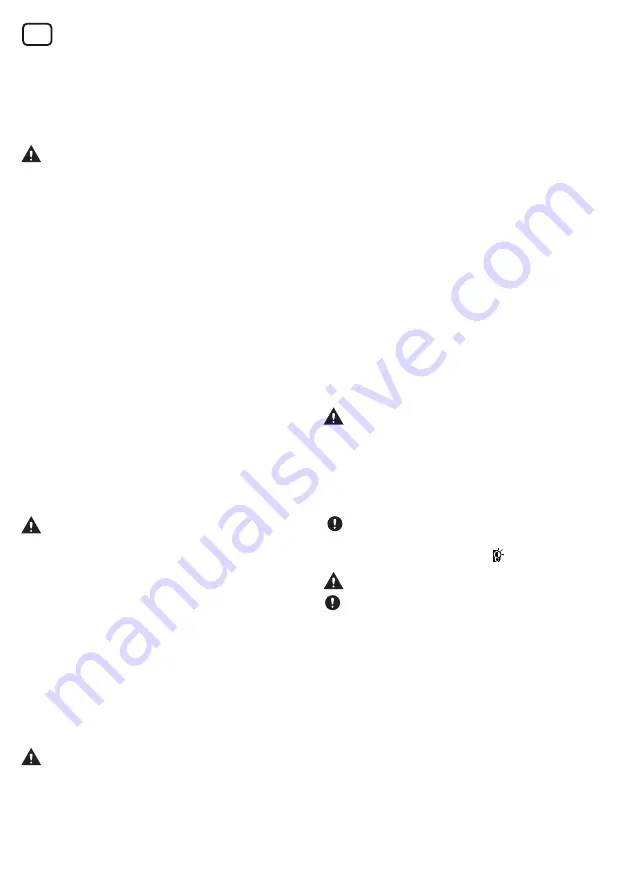 Cata TF 5250 GBK Instructions For Installation, Maintenance And Use Download Page 4