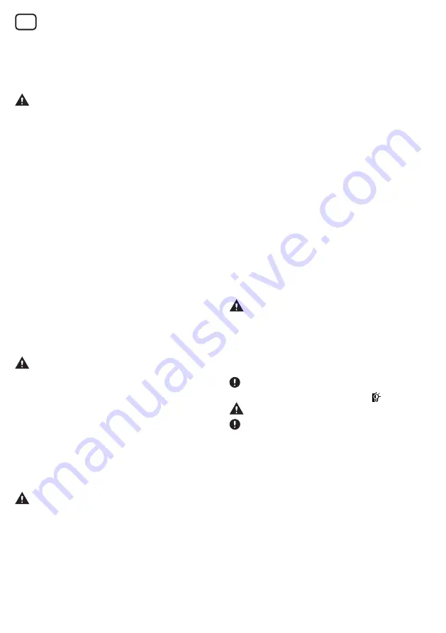 Cata TF 5250 GBK Instructions For Installation, Maintenance And Use Download Page 10