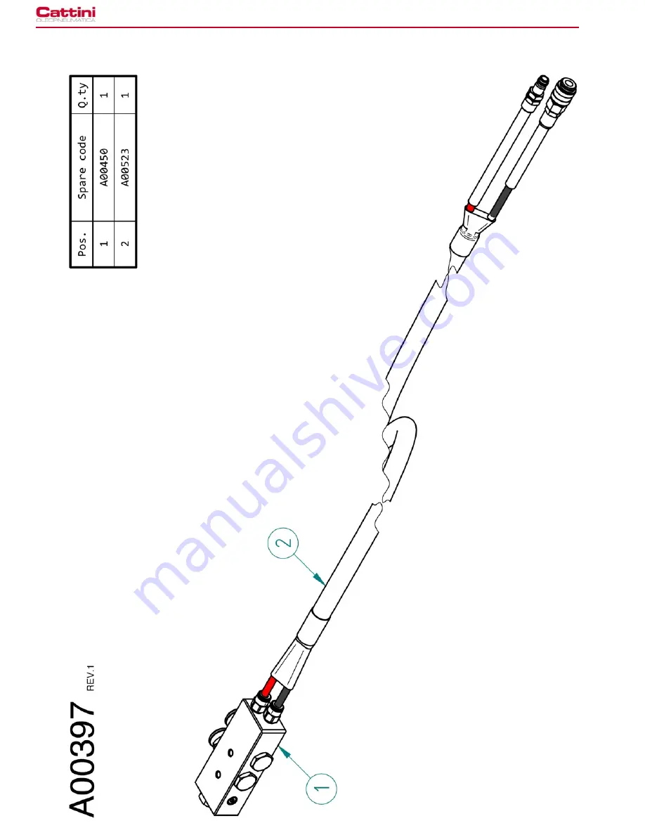 Cattini Oleopneumatica Yak 214/P Operating And Maintenance Manual Download Page 48