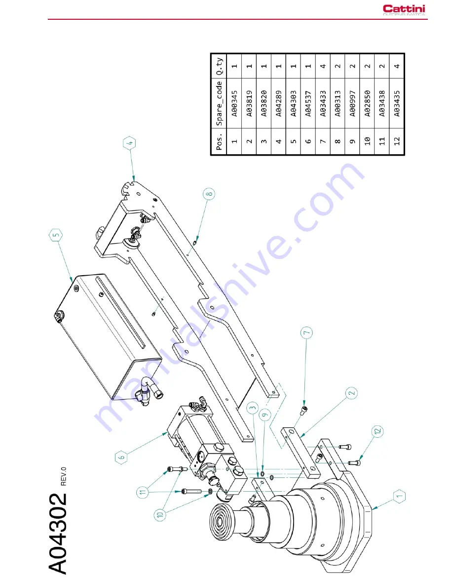 Cattini Oleopneumatica YAK 415/R Operating And Maintenance Manual Download Page 47