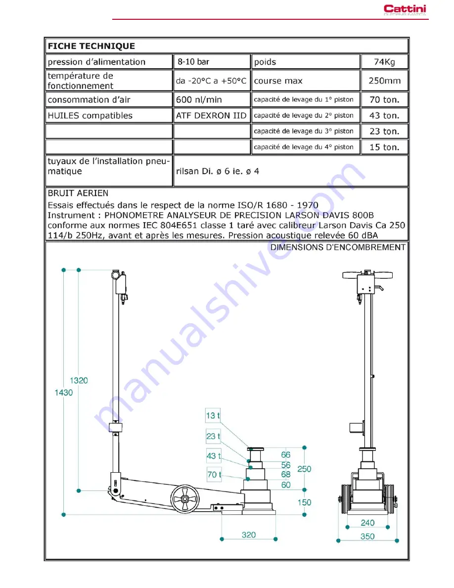 Cattini YAK 415/N Operating And Maintenance Manual Download Page 37