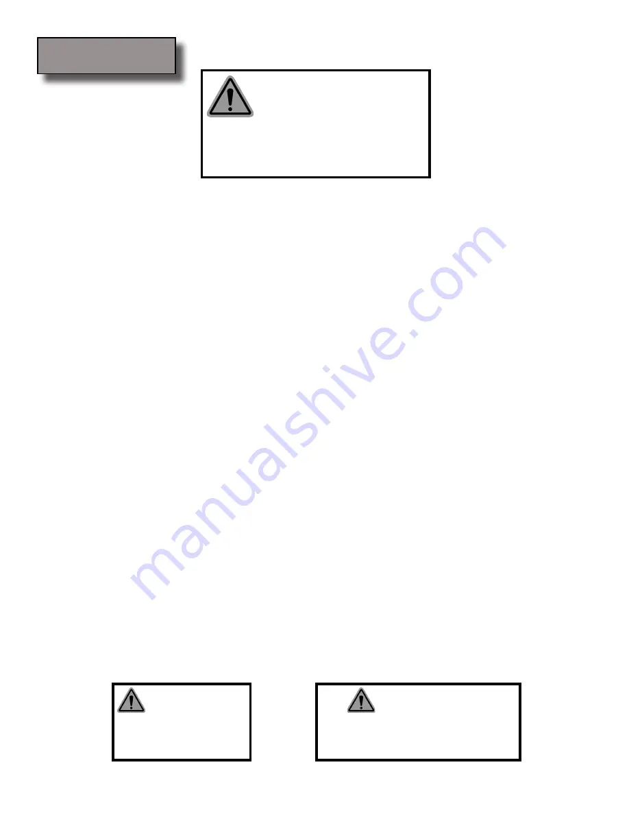 Cavaliere AirPRO 238 Installation Manual And User'S Manual Download Page 11