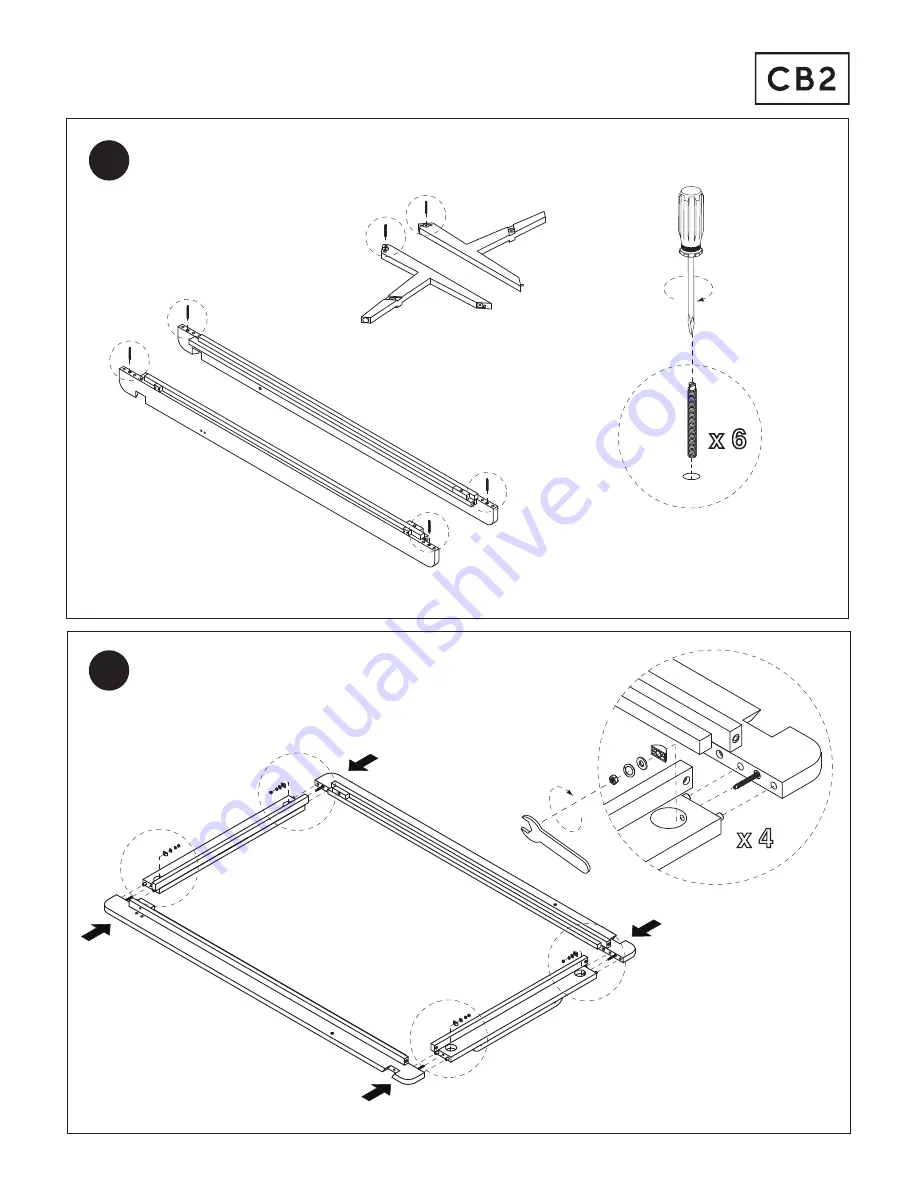 CB2 DROMMEN Assembly Instructions Manual Download Page 3