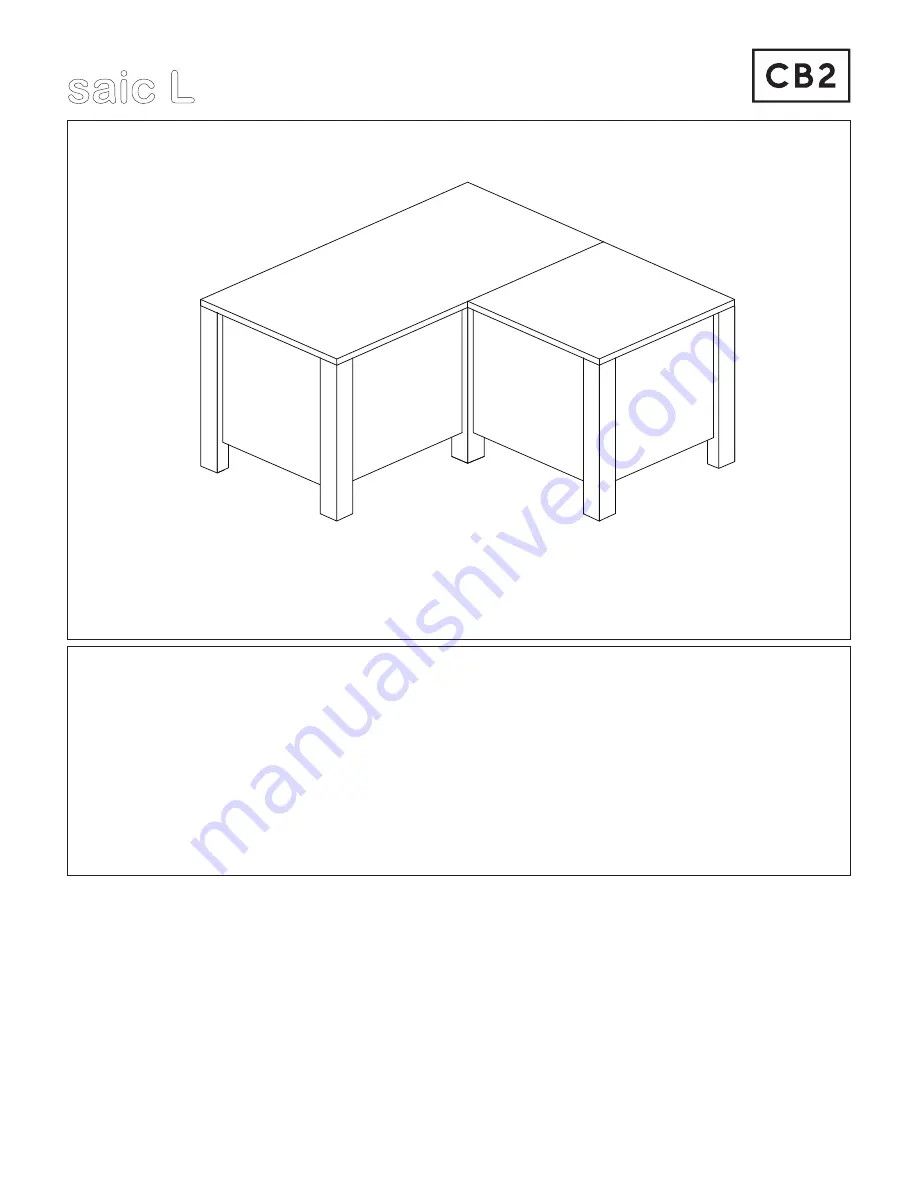 CB2 SAIC L Assembly Instructions Manual Download Page 8