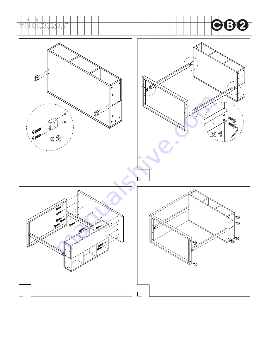 CB2 SIDECAR Assembly Instructions Download Page 5