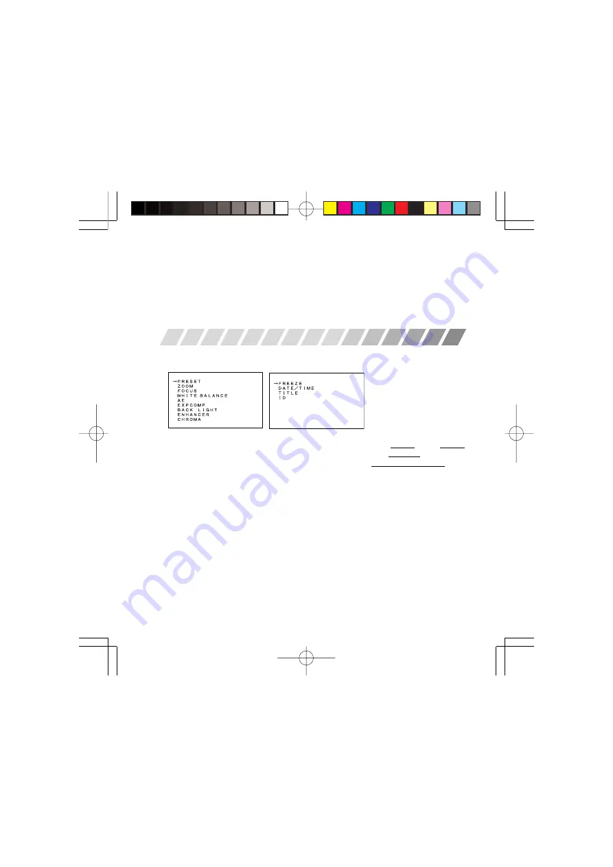 CBC AFZC-22X Instruction Manual Download Page 5