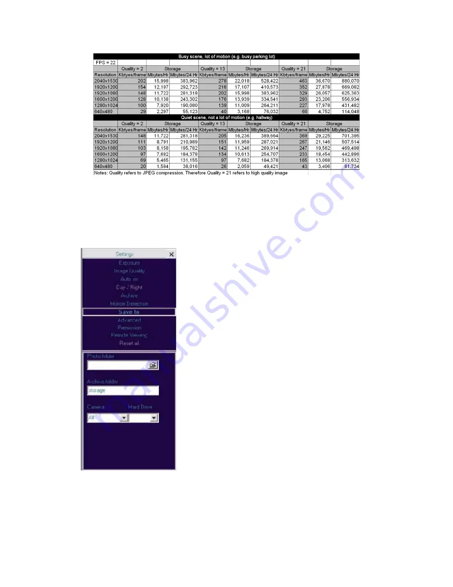 CBC Megapixel Camera User Manual Download Page 34