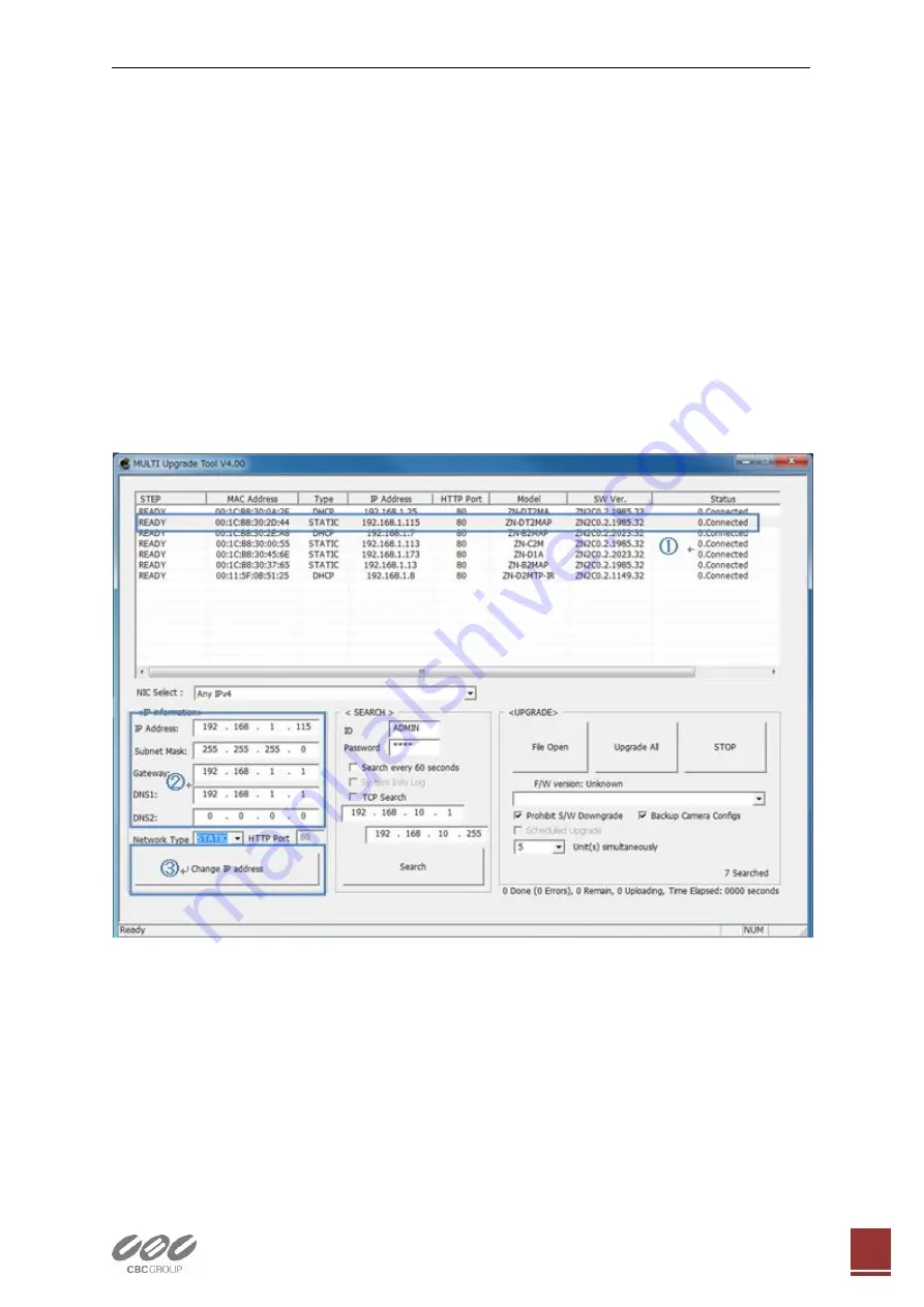 CBC ZN-MDI2 M-IR Series Скачать руководство пользователя страница 34