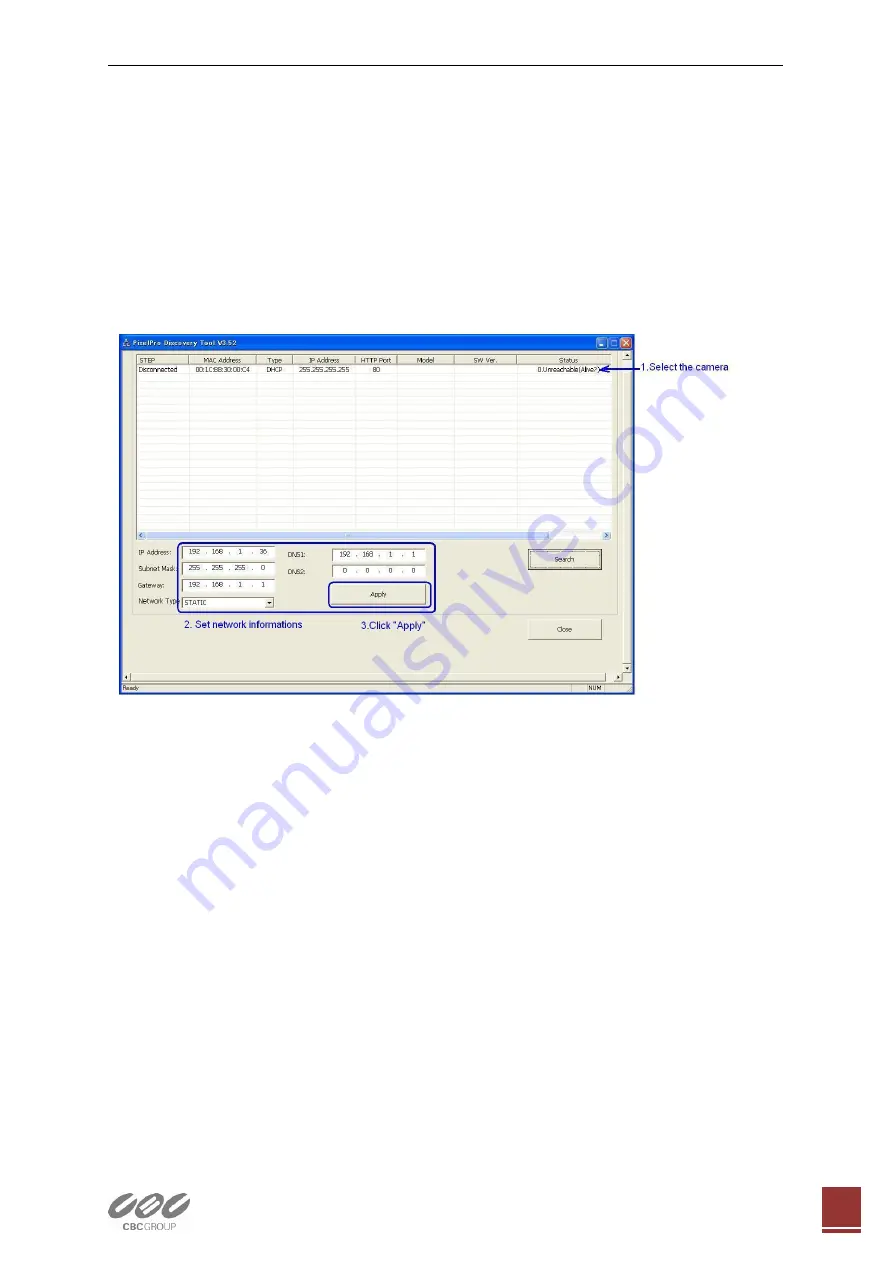 CBC ZN-MDI2 M-IR Series Quick User Manual Download Page 43