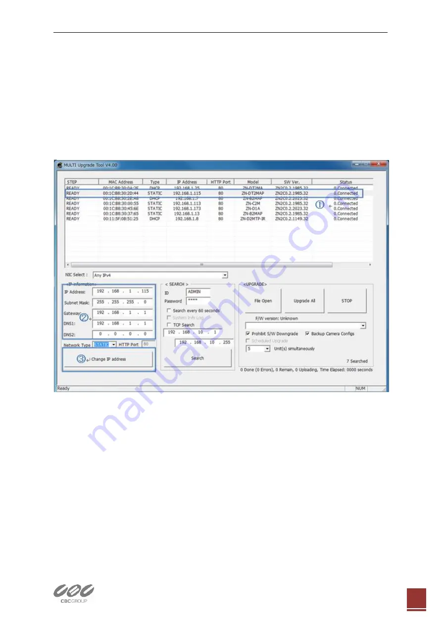 CBC ZN-MDI2 M-IR Series Скачать руководство пользователя страница 89