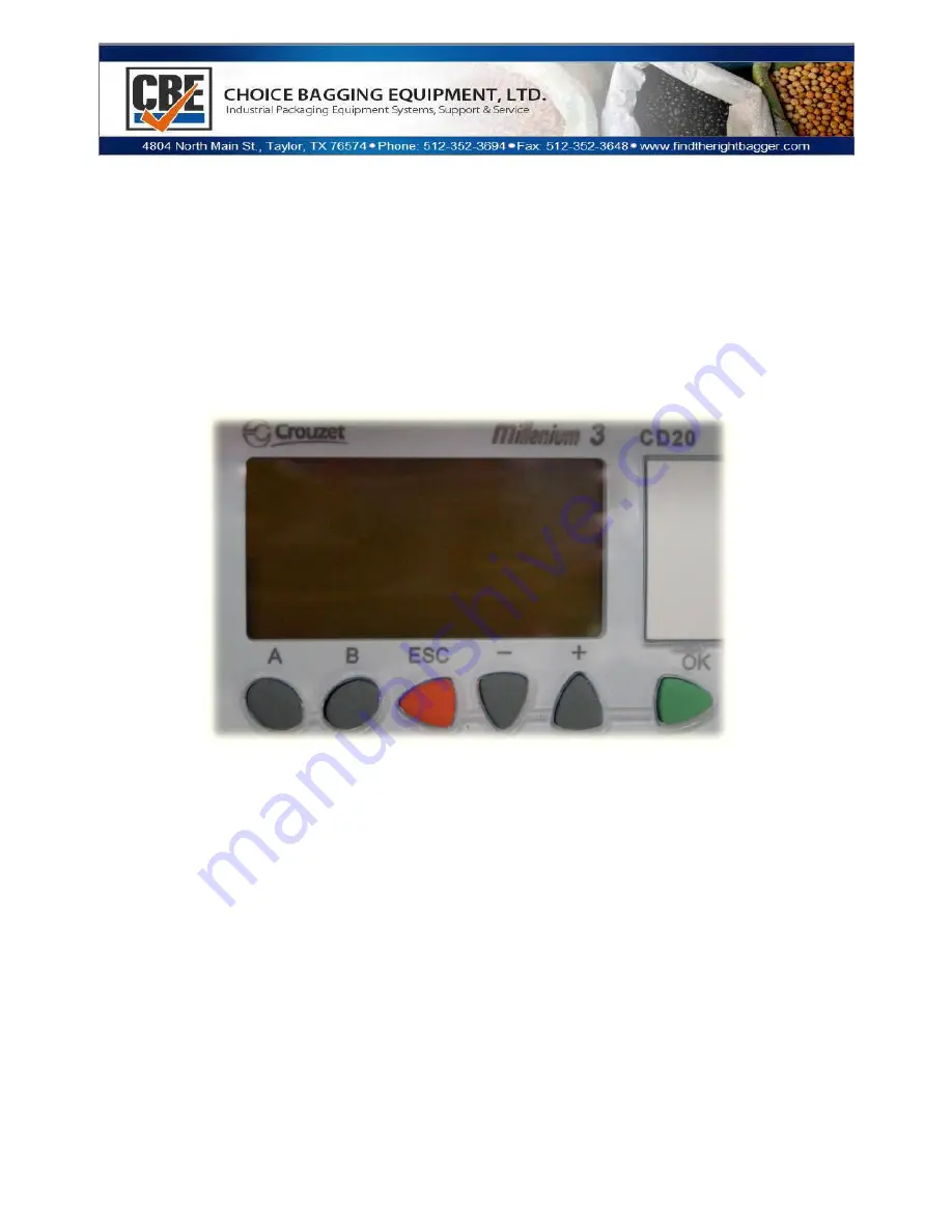 CBE 520 Safety, Installation, Operation, Maintenance Download Page 39