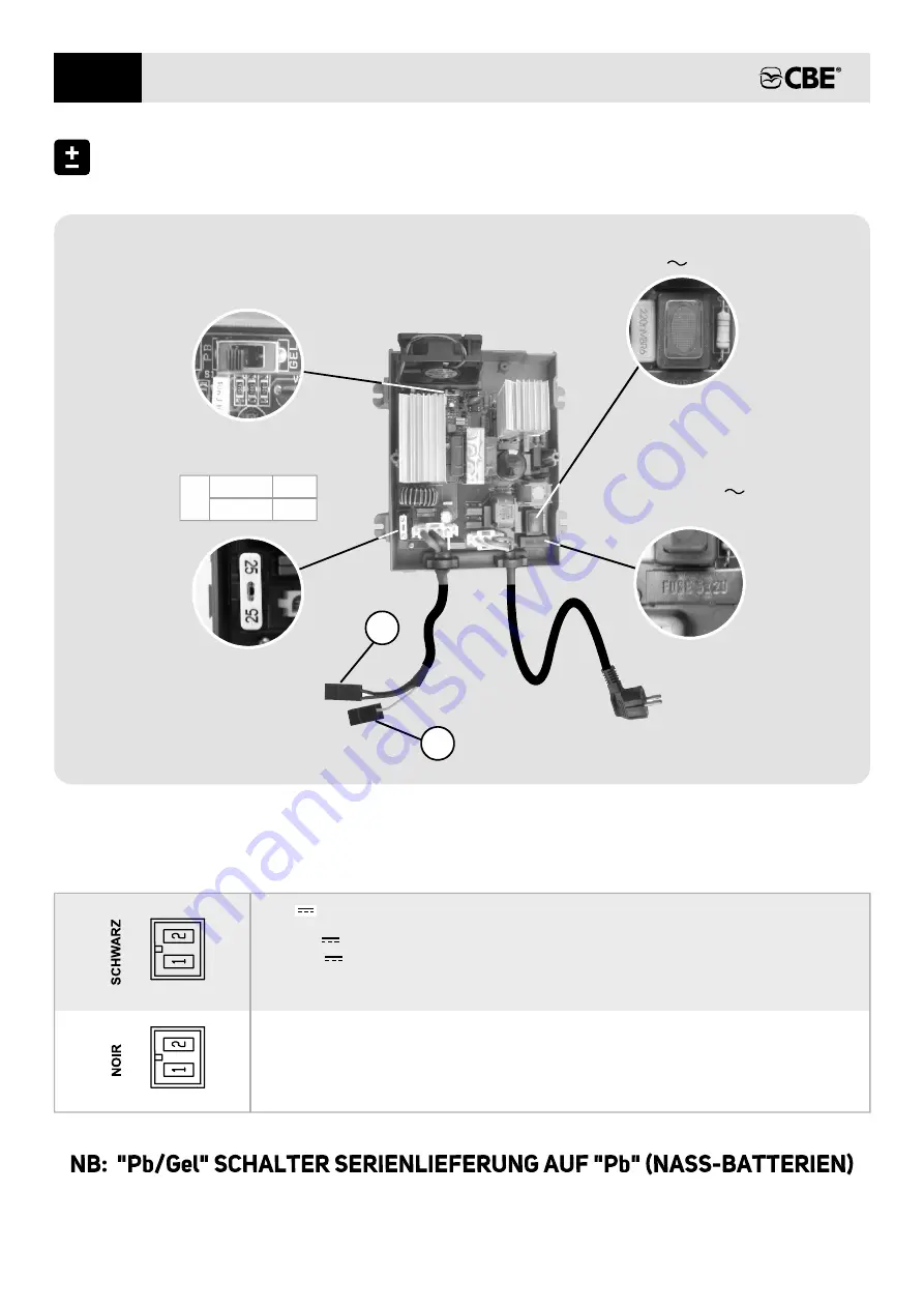 CBE CB 510 User Manual Download Page 16