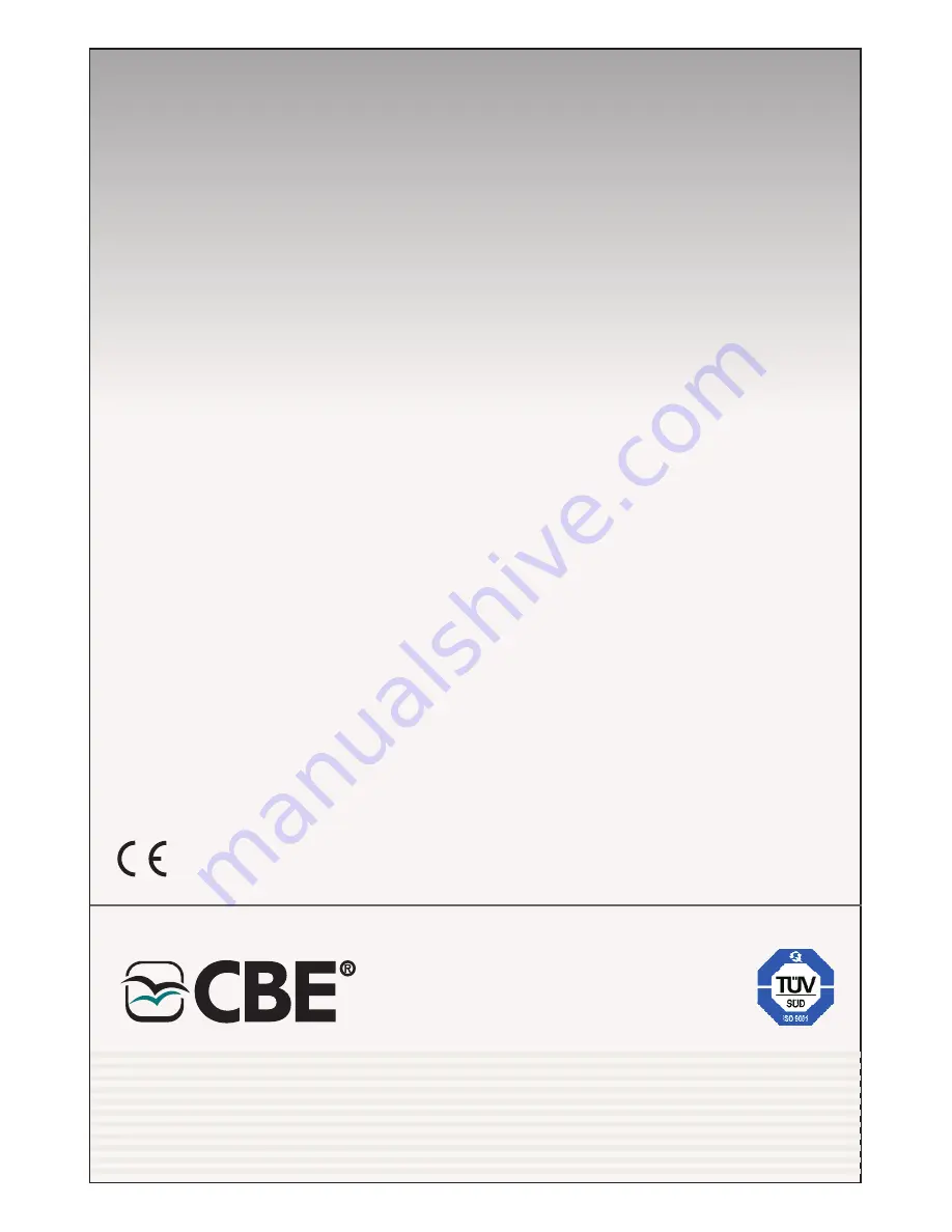 CBE pc220 User Manual Download Page 44