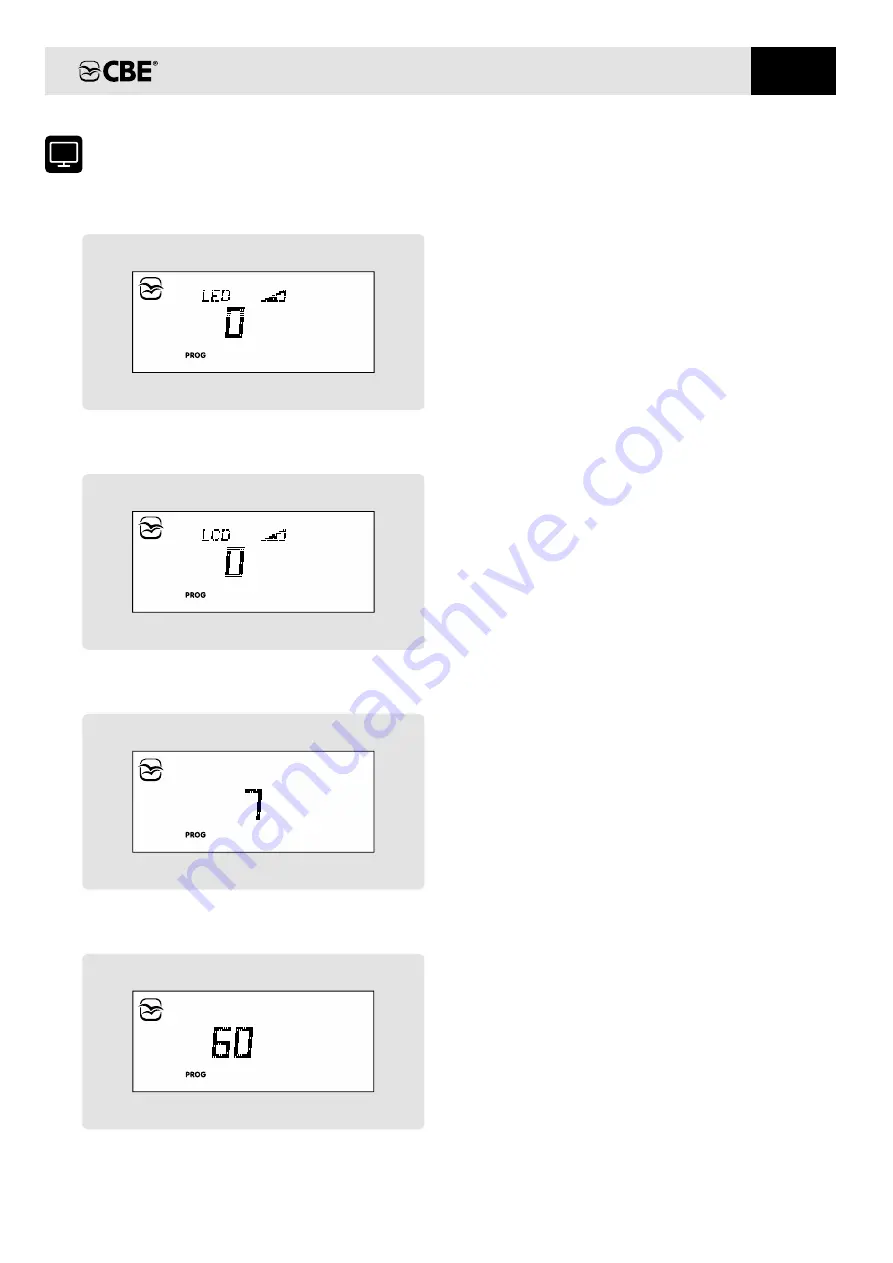 CBE PC380-BS Скачать руководство пользователя страница 11