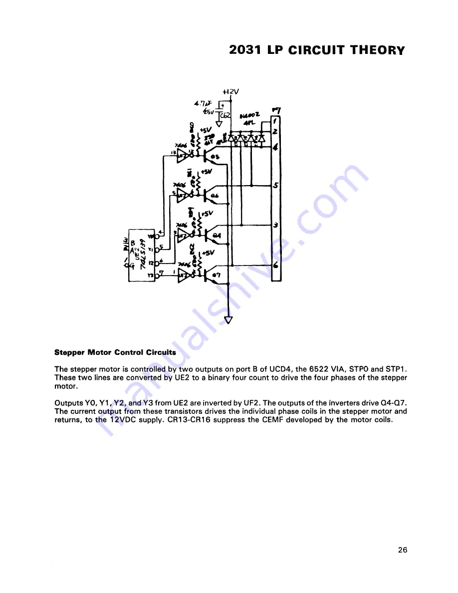 CBM 2031 Service Manual Download Page 29