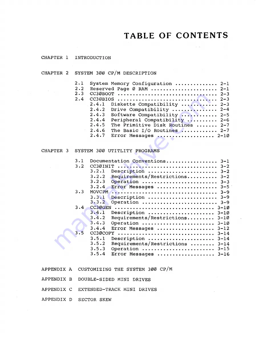 CCS System 300 Supplementary Manual Download Page 4