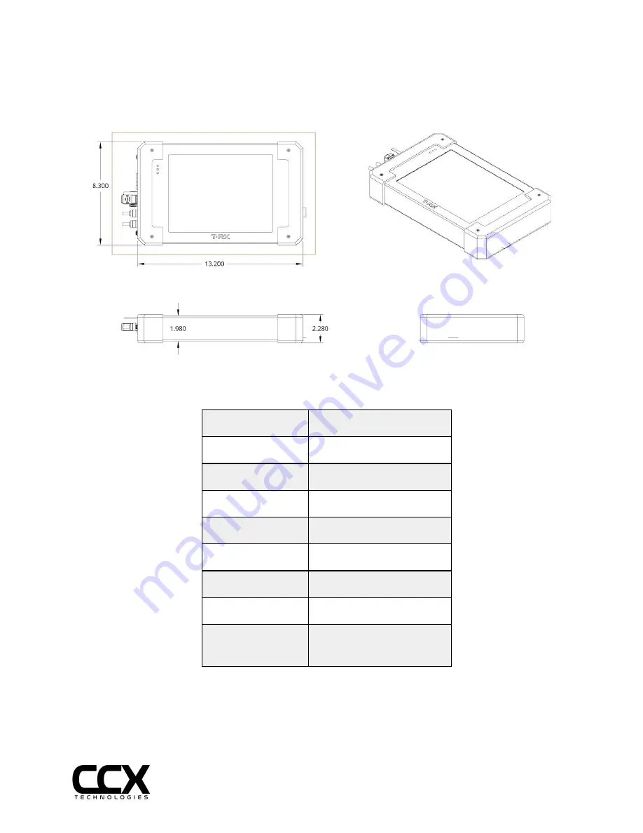 CCX Technologies T-RX User Manual Download Page 57