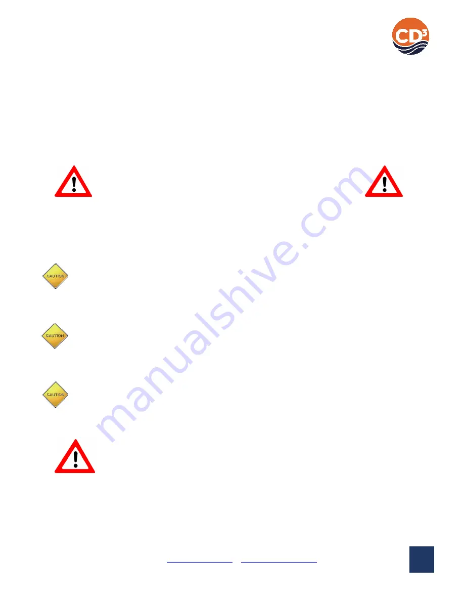 CD3 Outpost Product Manual Download Page 15