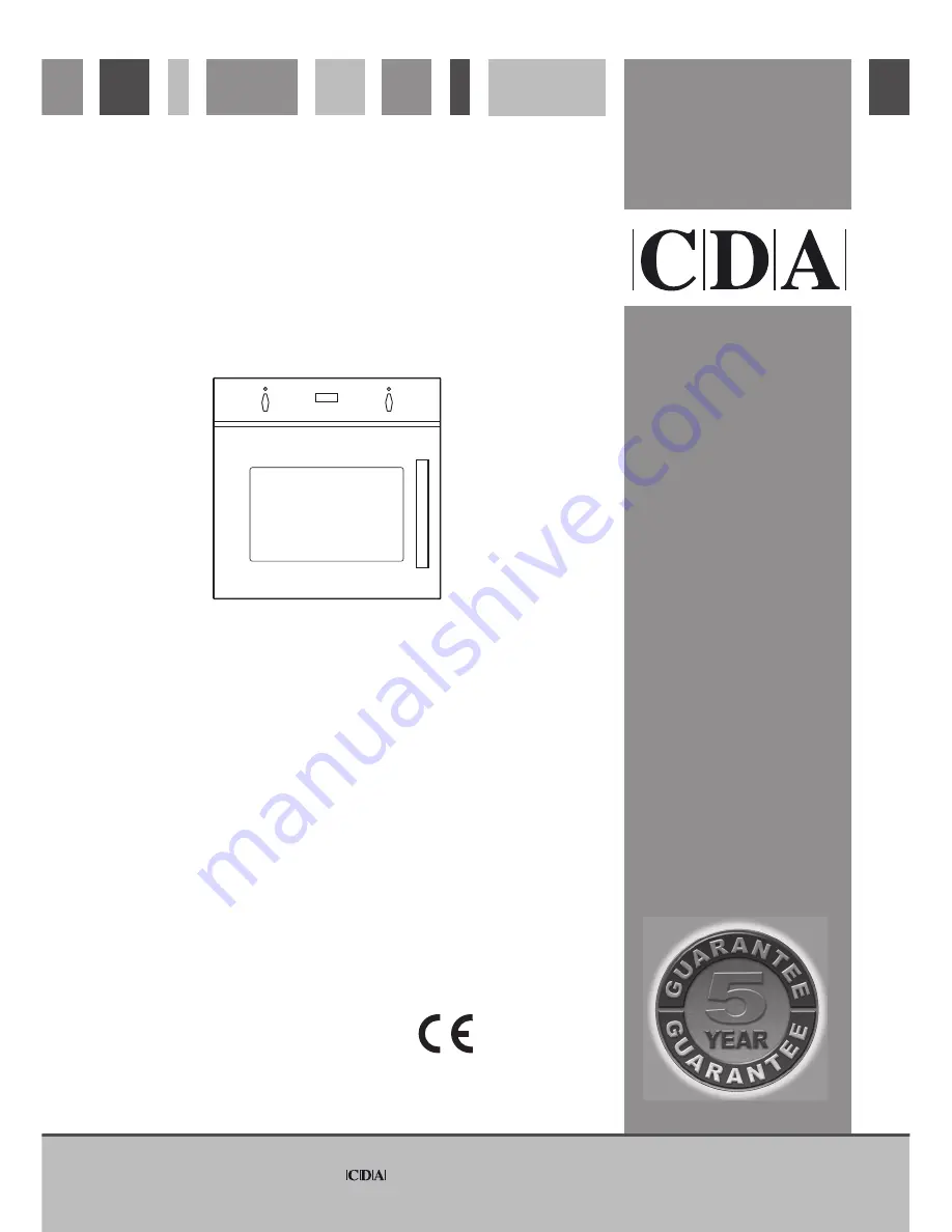 CDA SC220L Series Скачать руководство пользователя страница 1