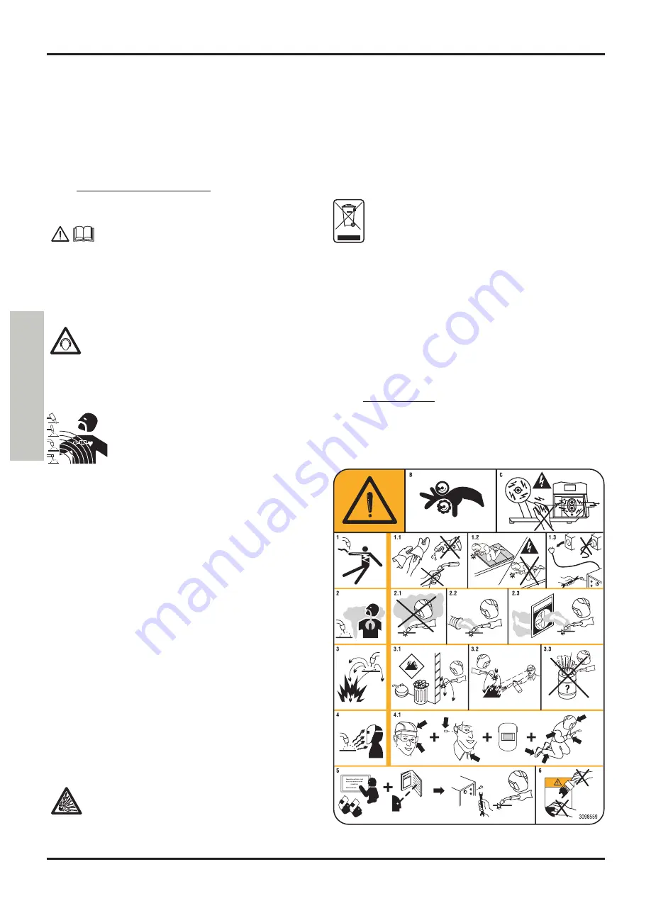 Cebora 428 Installation Instructions Manual Download Page 8