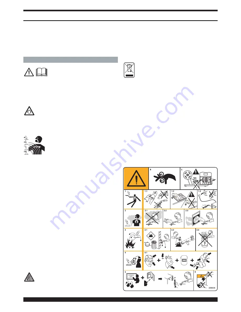 Cebora MMA 2336/1 Instruction Manual Download Page 42