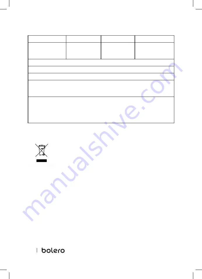 cecotec Bolero Dresscode 2000 Autodosis Instruction Manual Download Page 58