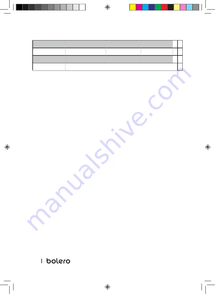 cecotec BOLERO DRESSCODE 7200 Instruction Manual Download Page 58