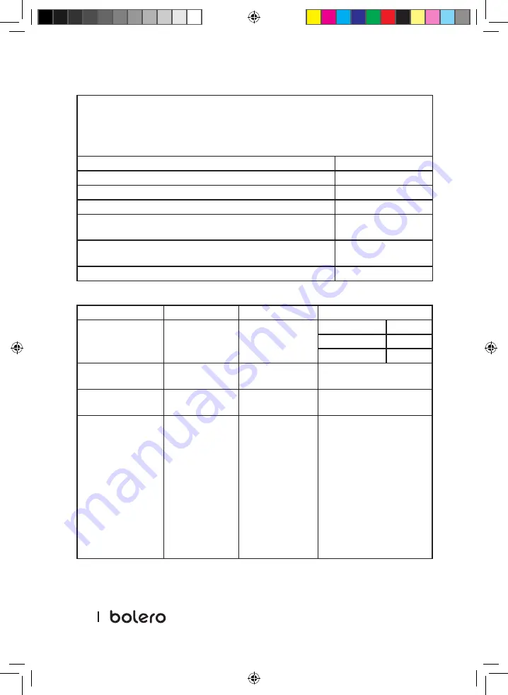 cecotec BOLERO DRESSCODE 7200 Instruction Manual Download Page 86