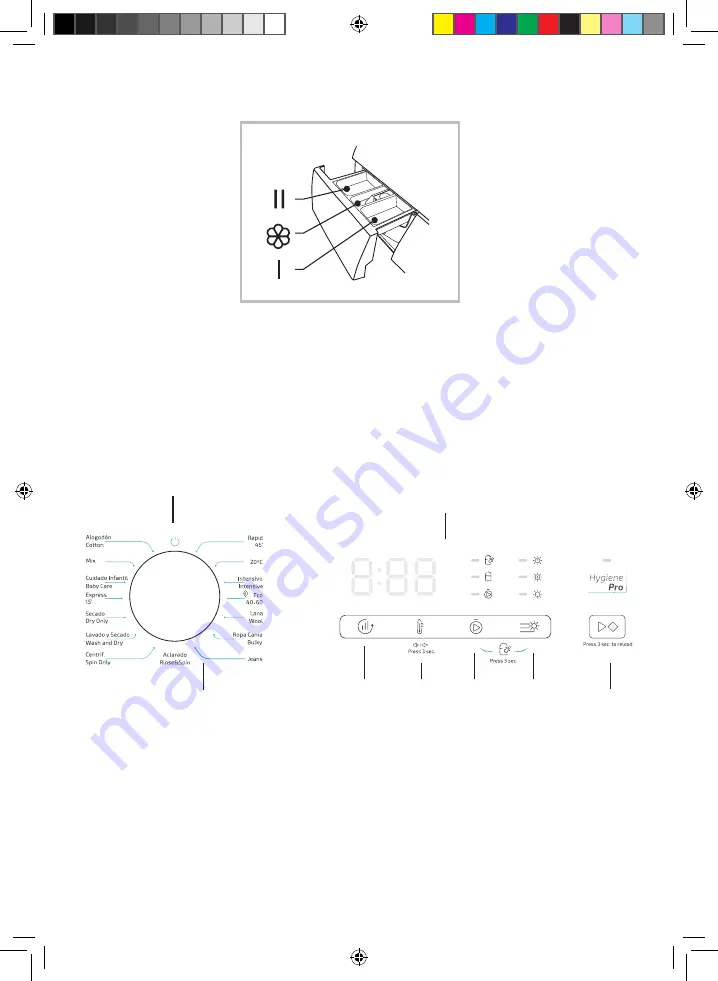 cecotec BOLERO DRESSCODE WASH&DRY 10700 INVERTER Instruction Manual Download Page 166