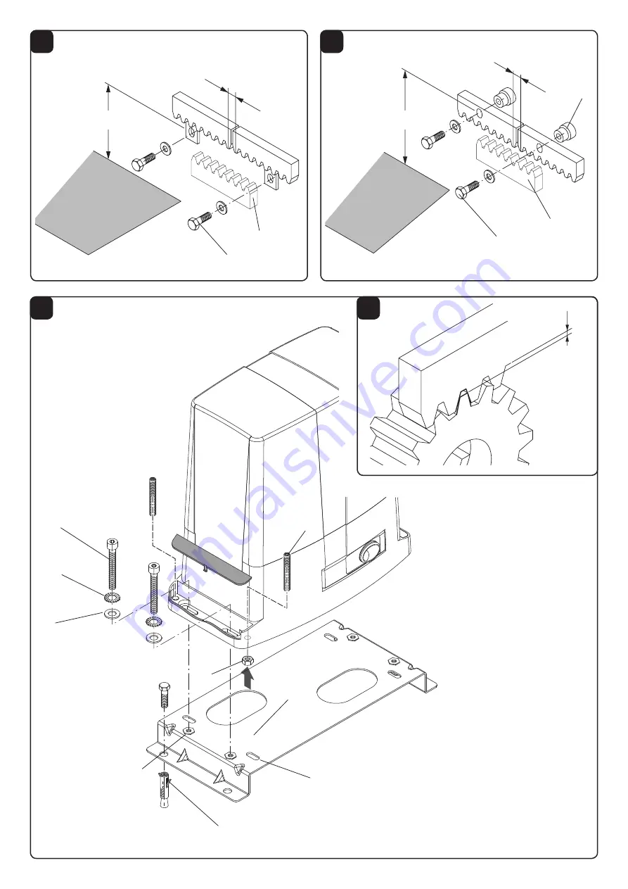 cedamatic GLISS 500 MC Manual Download Page 4