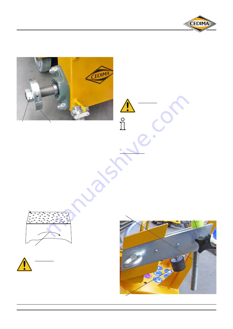 Cedima CF 22 E Safety, Operating And Maintenance Instructions Download Page 17