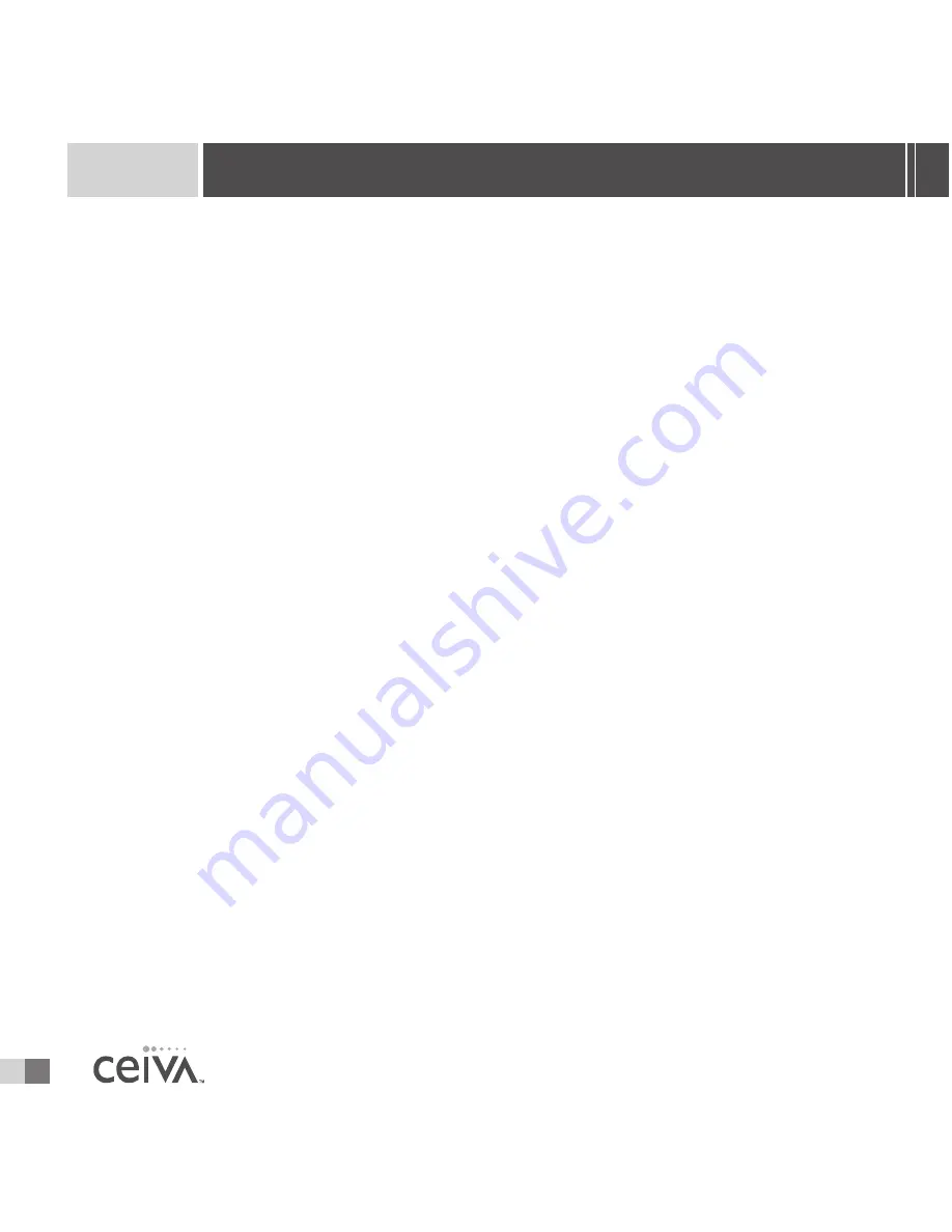 Ceiva LF-3000 Owner'S Manual Download Page 30