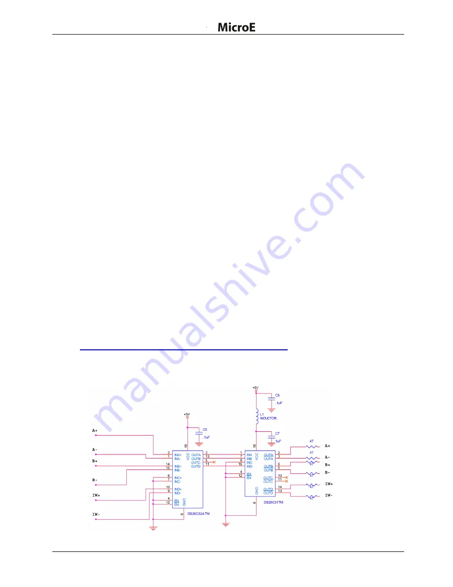 Celera Motion MicroE Mercury II 6000 Series Installation Manual And Reference Manual Download Page 38