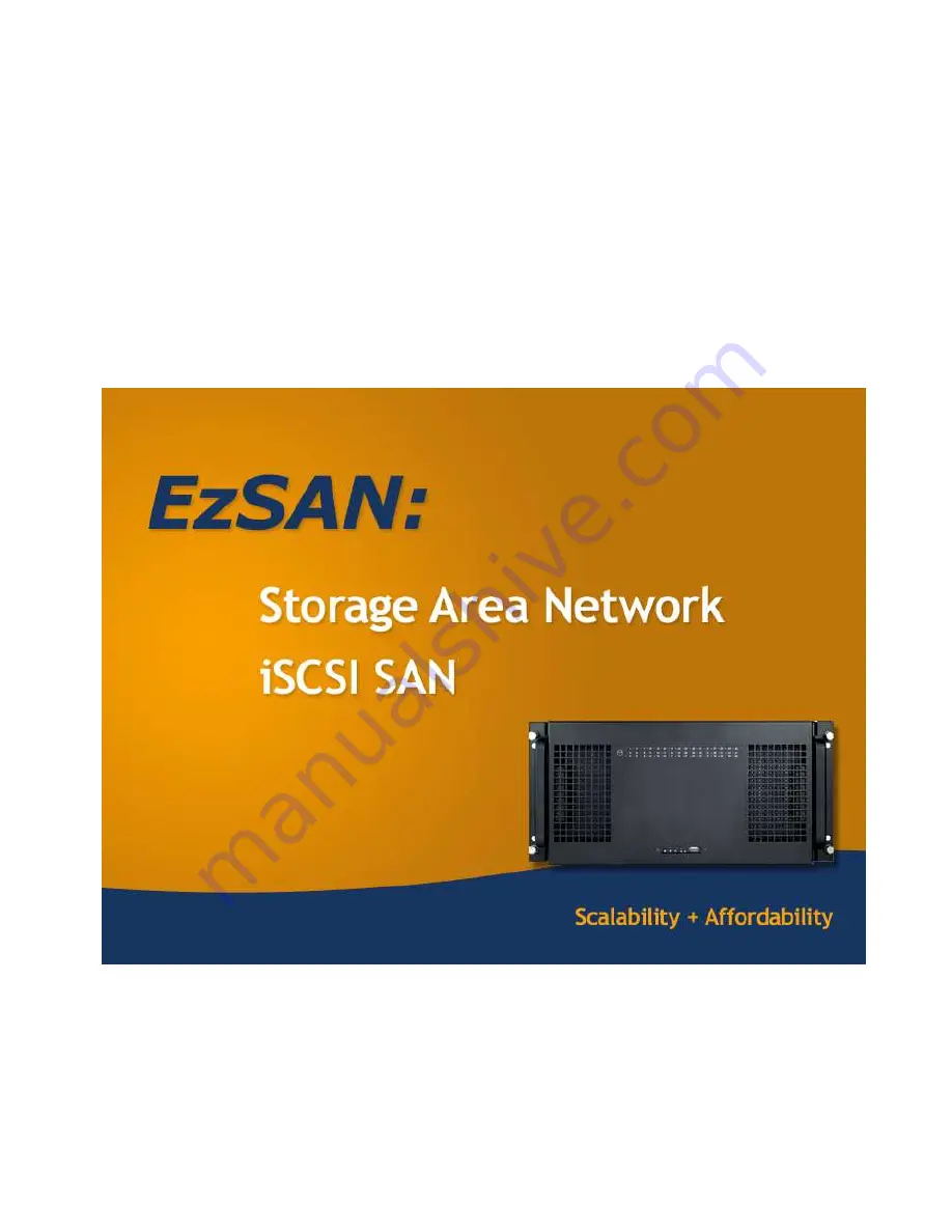 Celeros EzSAN XL Series User Manual Download Page 1